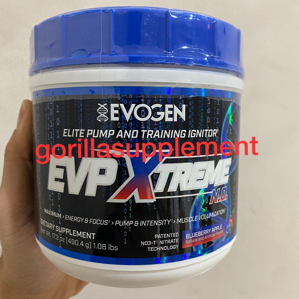 EVOGEN EVP EXTREME 40 Serving Maximum Preworkout Pump PWO