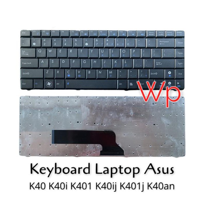 Keyboard Laptop Asus K40 K40i K401 K40ab K40an K40e K40ij K401j