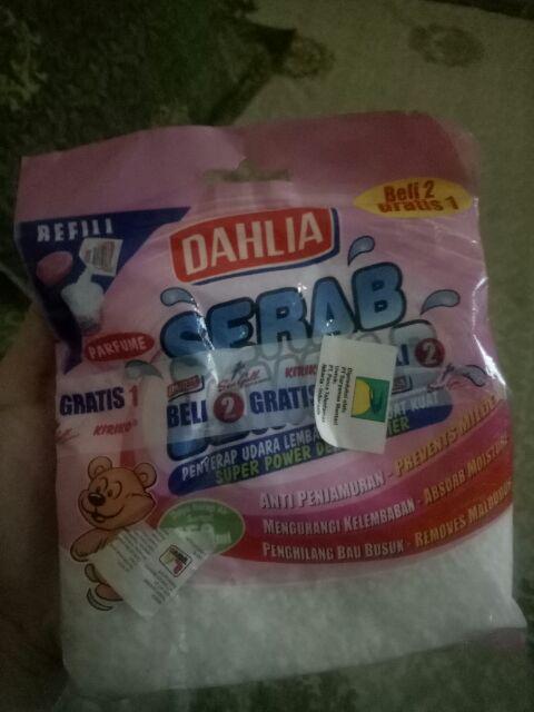 Dahlia Serab Lembab Bau Dan Jamur Ruangan Kamar Kost Kos Refill 450ml