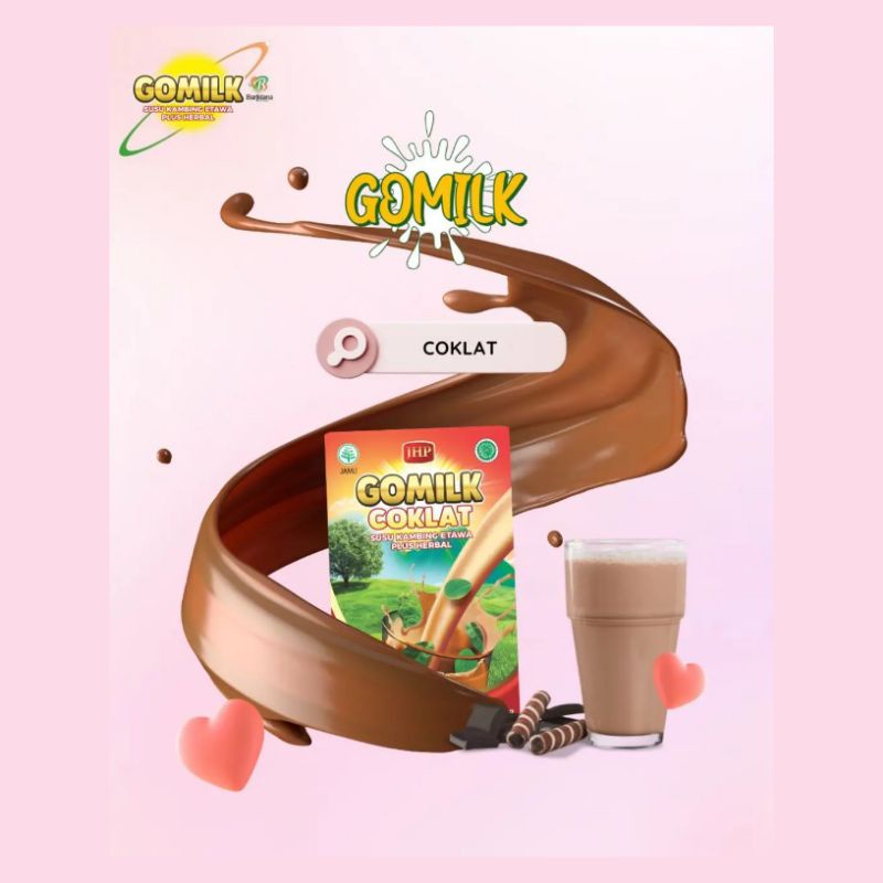 

Gomilk Susu Kambing Etawa - Coklat