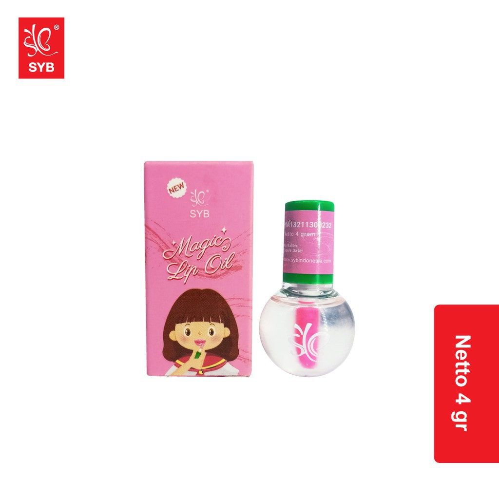 SYB Magic Lip Oil | Lip Serum | Pelembab Bibir 4ml