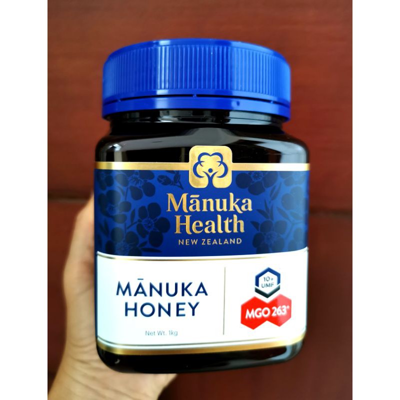 

Manuka Health MGO 263 + 1kg ORI New Zealand Manuka Honey UMF10+