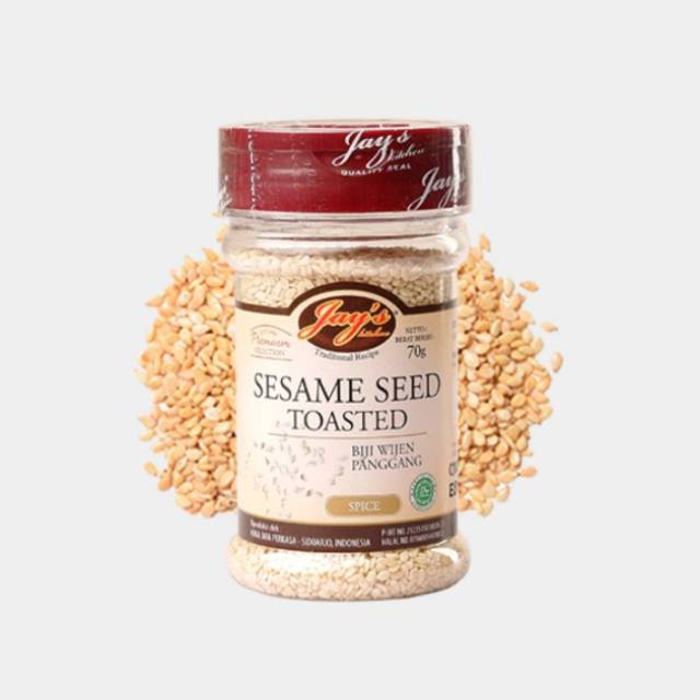 

JAY'S SESAME SEED TOASTED BIJI WIJEN PANGGANG 70G