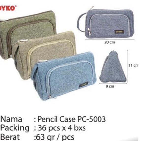 

(X39) Pencil case / Tempat pensil / Tempat alat tulis Joyko Pc-5003 Pc5003 termurah se indonesia