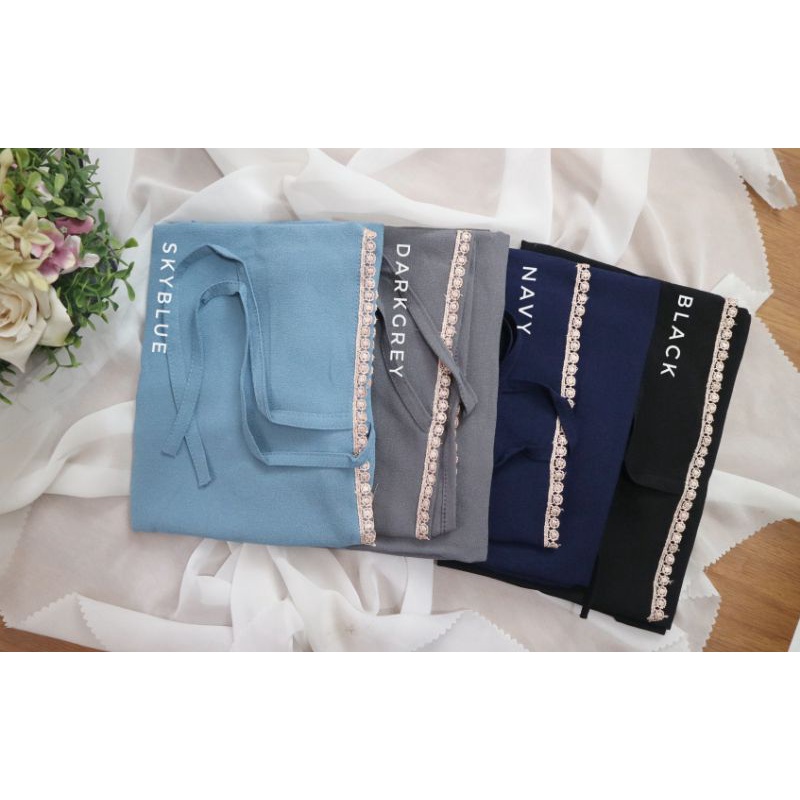 BERGO MARYAM RENDA / JILBAB INSTAN / JILBAB TALI