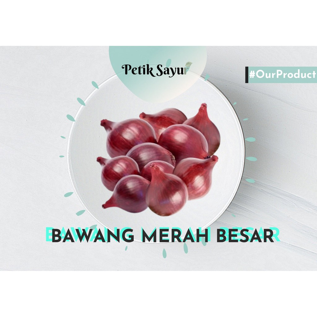 

[TERMURAH!!] Bawang Merah Besar 100 g - 250 g