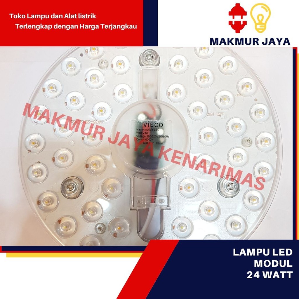 Lampu Module LED Plafon 24 watt super teran/TL Ring LED/lampu modul murah