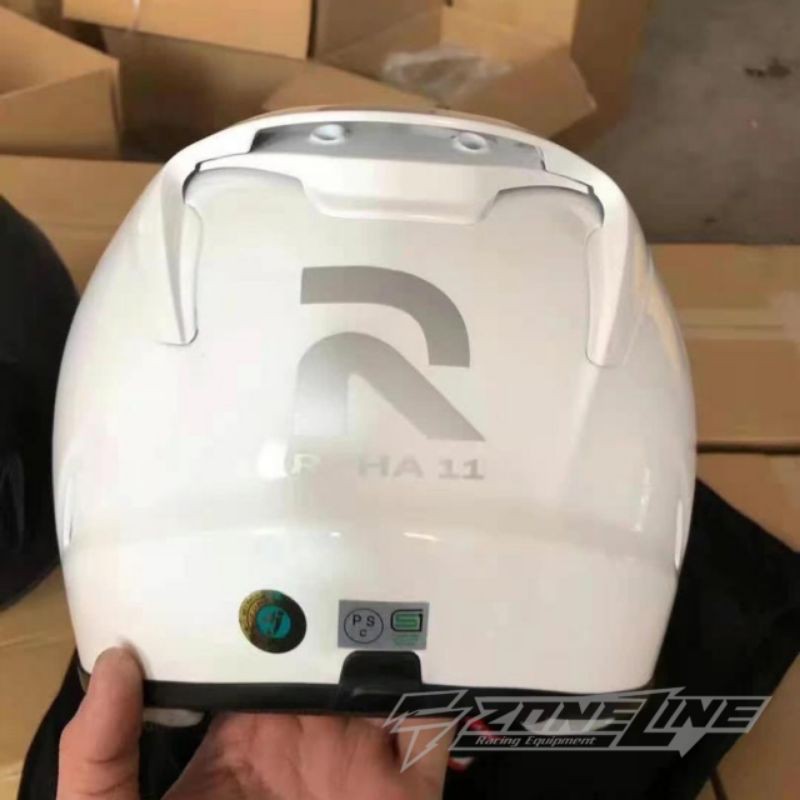 HJC RPHA 11 SOLID WHITE HELM FULLFACE TERMURAH