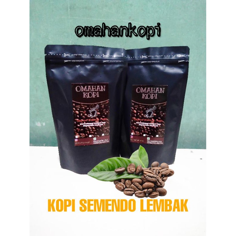 

kopi hitam robusta semendo 200 gr (omahan kopi)