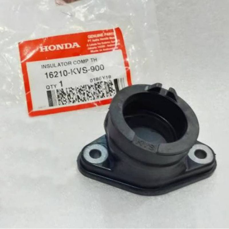 16210-KVS-900 INTAKE MANIFOLD MANIPOL MANIPUL CRF 150 / INSULATOR COMP CRF 150 16210KVS900 ORIGINAL