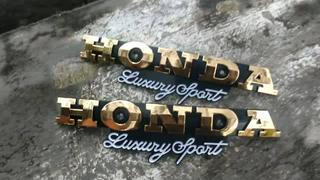 Jual Emblem tangki Honda GL pro max Logo tangki Honda GL pro max Logo