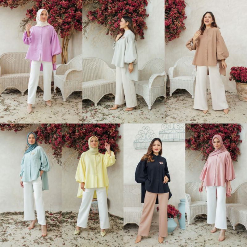 BROOKLYN BLOUSE by WEARING KLAMBY