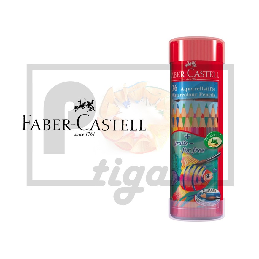 

PENSIL WARNA FABER CASTELL WATERCOLOUR TIN 36