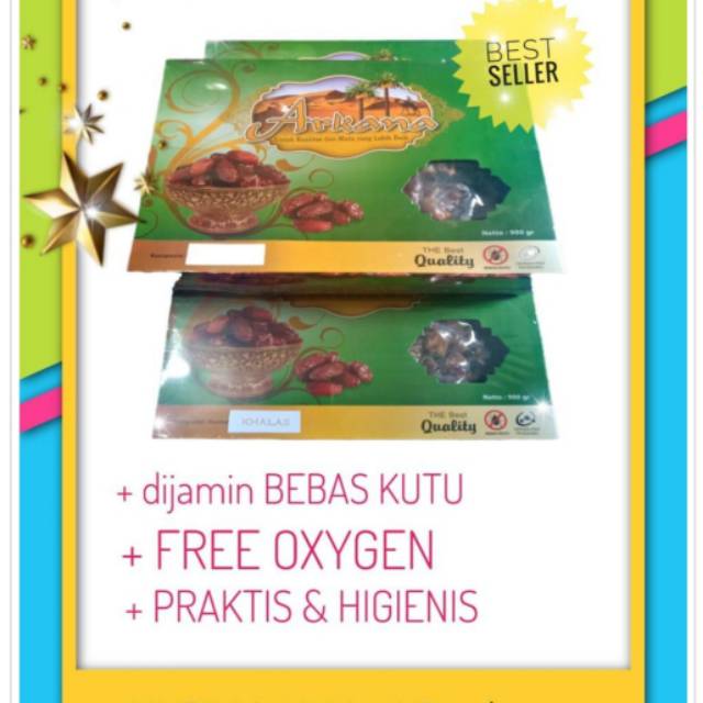 

Kurma sayer arkana 900gr(10 pack)