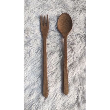 Sendok Garpu Kayu Jati