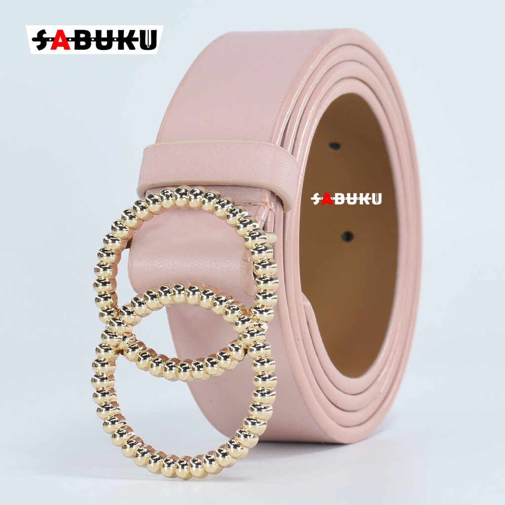 Ikat Pinggang Women Belt Ikat Pinggang Fashion Gesper Cewek Korea Ring Belt Women Belt - 171