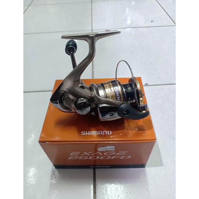 Reel Spinning Shimano Exage 2500FD Double Spool