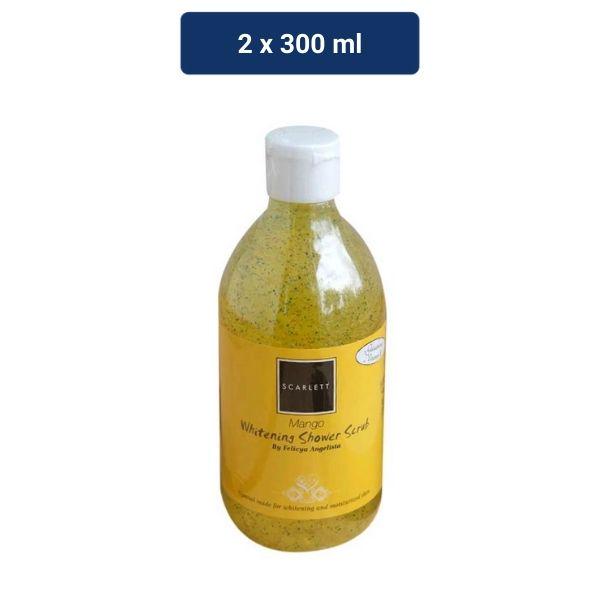 Scarlett Brightening Shower Scrub Mango 2 x 300 ml