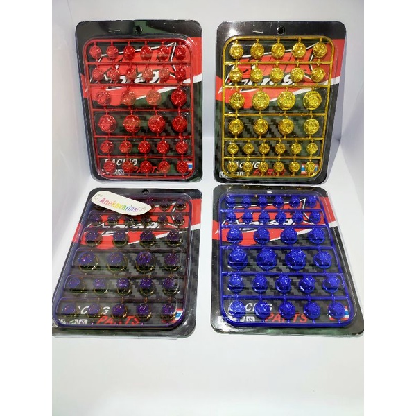 monel cover tutup baut variasi flower