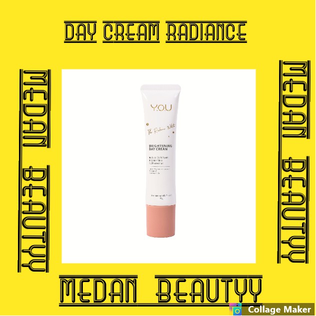 [ day cream ] you the radiance whitening day cream 30 gr - krim siang you