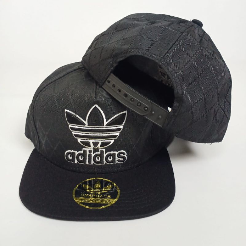 TOPI SNAPBACK IMPORT ADIDAS BLACK