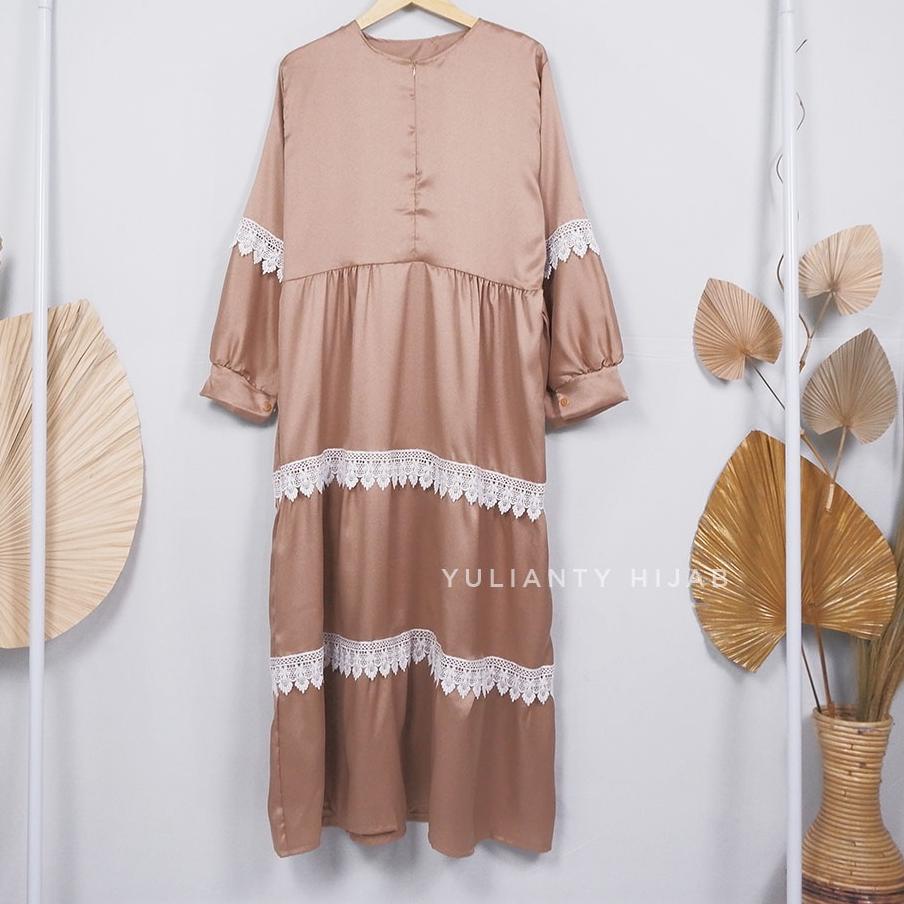 [YaH㊓] SAHNA DRESS KEKINIAN [ GAMIS WANITA MUSLIM TERBARU ] BAJU REMAJA TREN / GAMIS KONDANGAN / BAJ