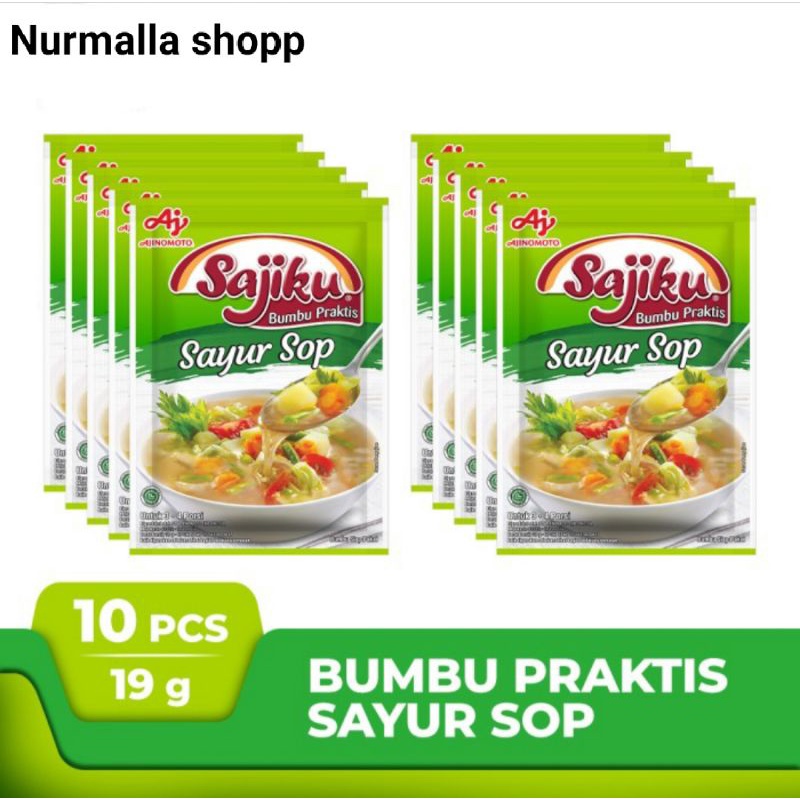 Sajiku® Bumbu Praktis Sayur SOP 10 X 19GR