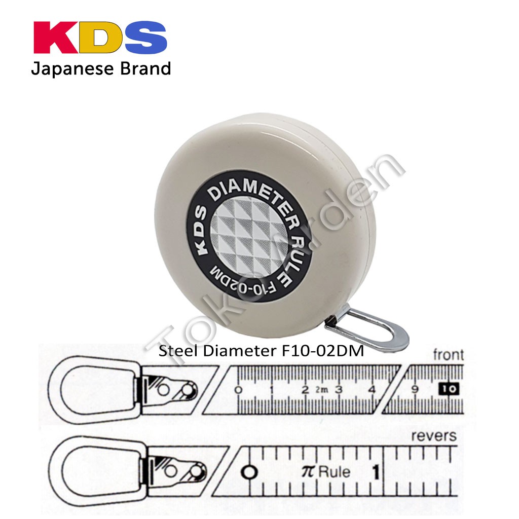 Jual Meteran KDS Steel Diameter F1002DM / KDS MEASURING TAPE Shopee
