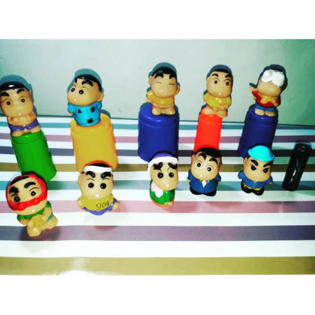 Action Figure Crayon Sinchan ShinChan Lucu Cute Sin Shin Chan Can Sincan Kado Unik Gift Lucu
