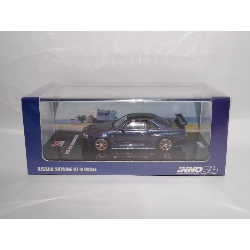INNO64 Nissan Skyline GTR R34 R Tune Midnight Purple