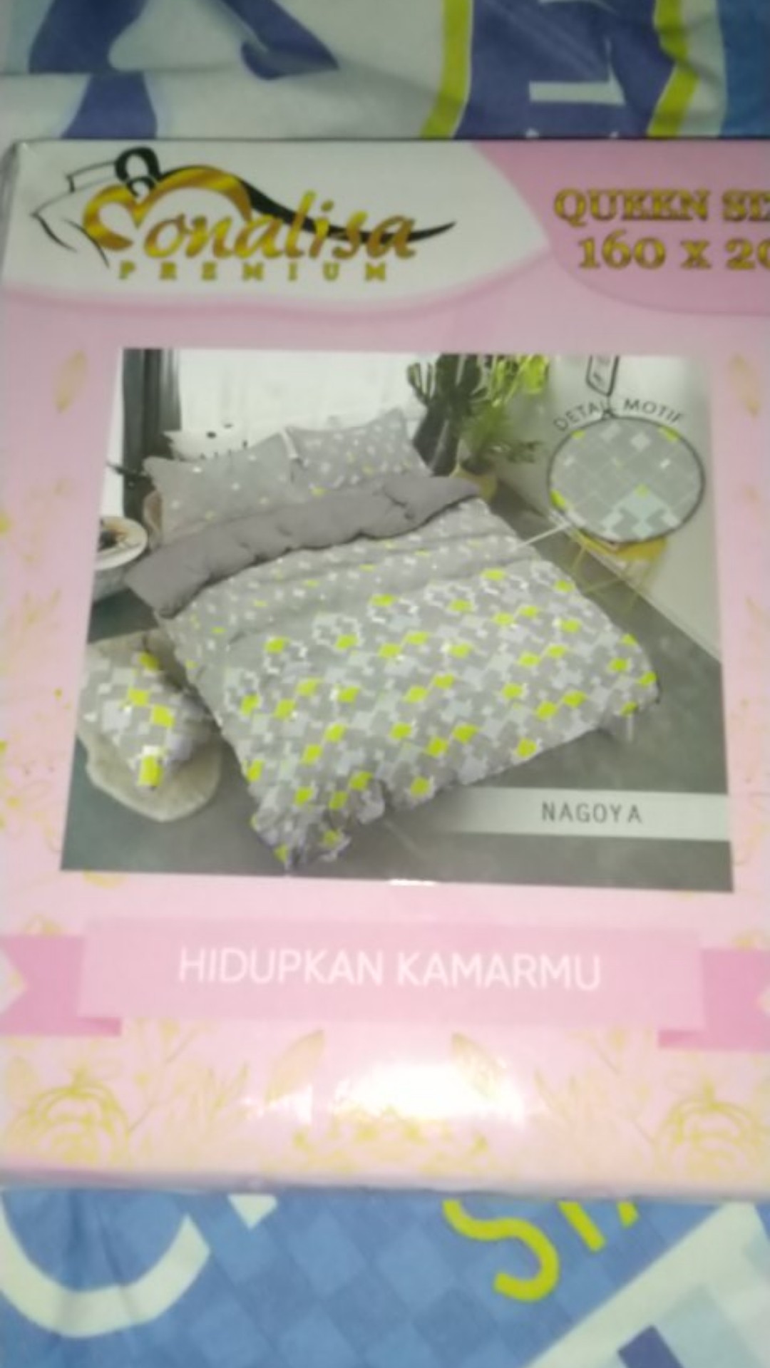 Rc Sprei Monalisa Premium Ukuran Queen 160x200 Harga Terjangkau