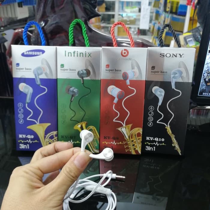 Headset Earphone Handsfree infinix KV-7