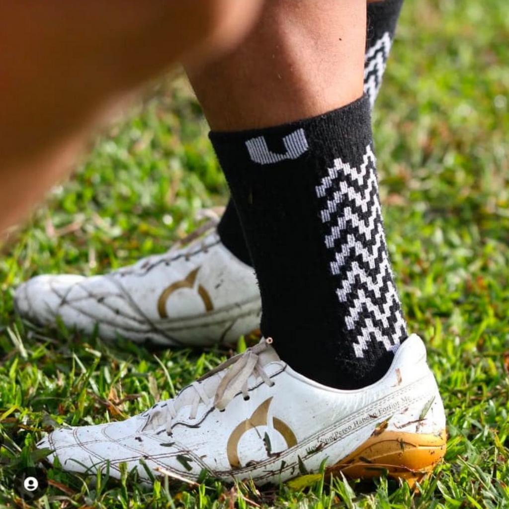 NSC Kaos Kaki Sepak Bola Futsal Pendek Putih Original