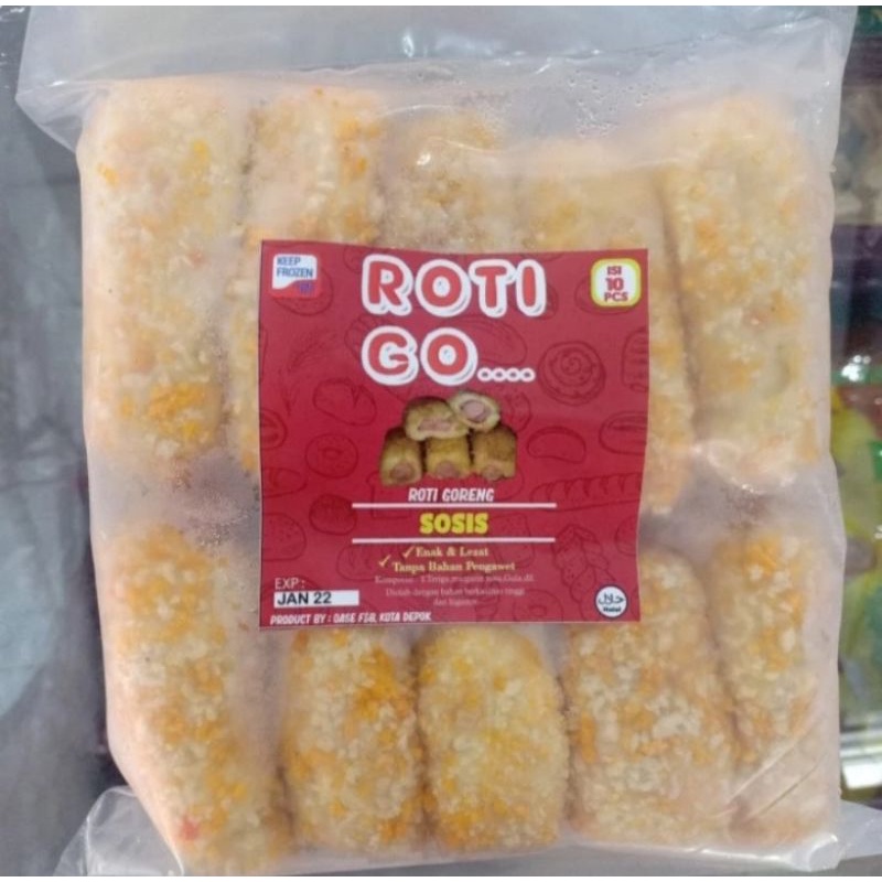 

Roti Go isi Sosis 10 Pcs