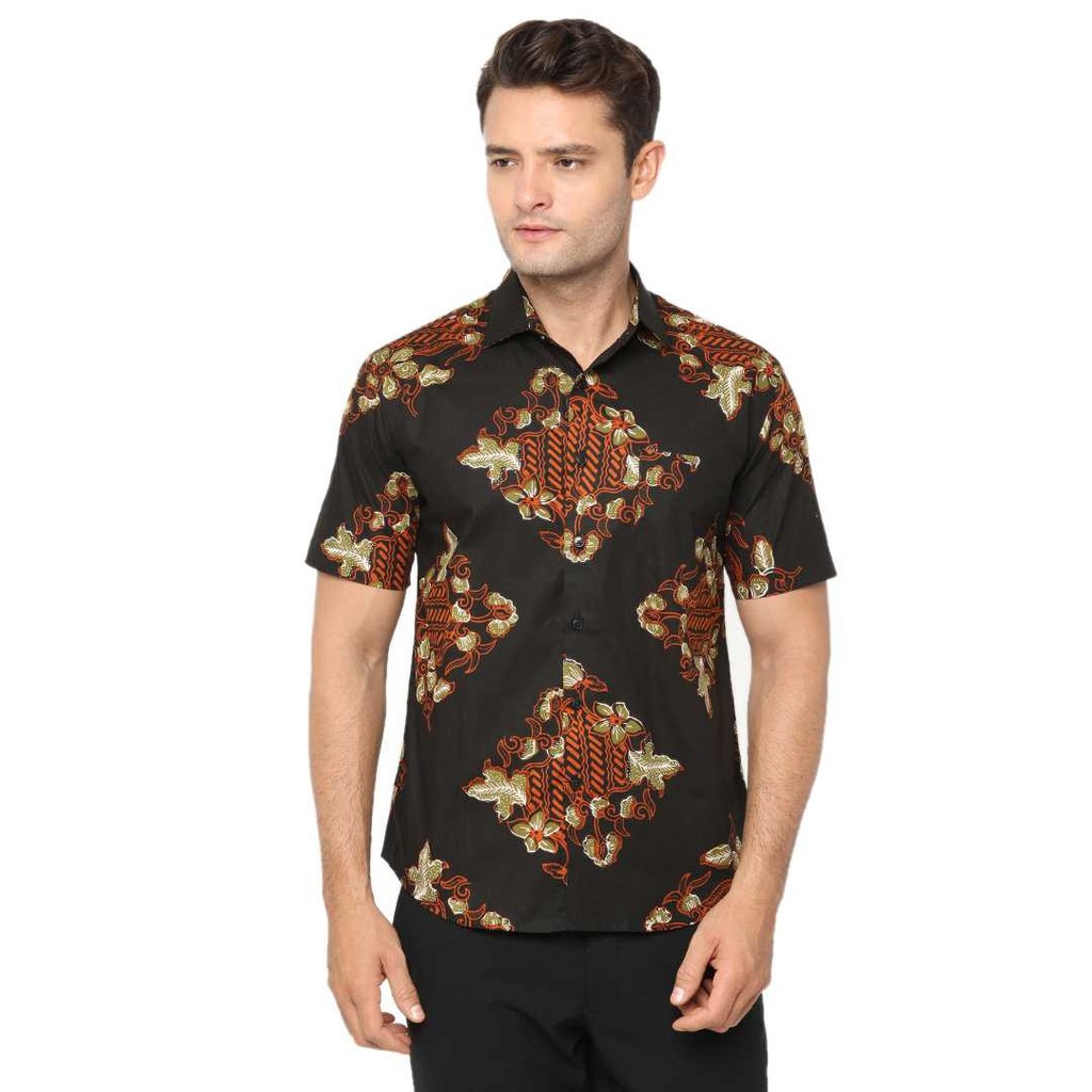 Agrapana Subaga Slim Fit Kemeja Batik Cap