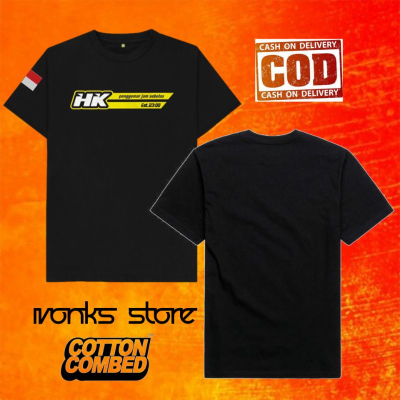 kaos hk / kaos togel / penggemar jam 11