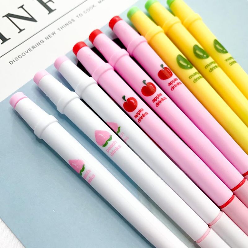 

GAEKOPEDIA || PULPEN GEL SUSU BUAH KOREA BINGRAE PENA PEN BOBA ALAT TULIS TERMURAH READY