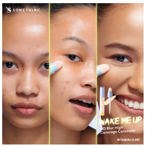 SOMETHINC WAKE ME UP HD Blur Full Coverage Concealer