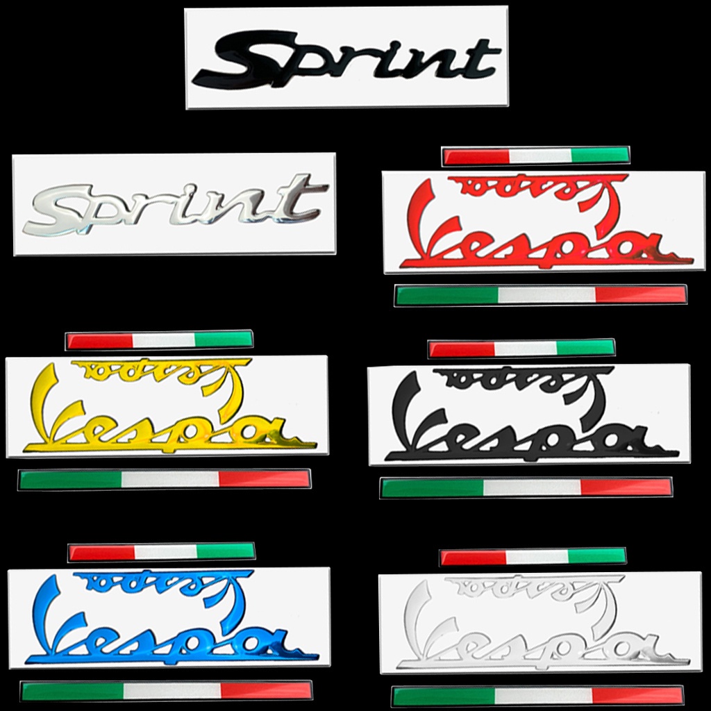 Vespa Stiker Emblem 3d Timbul Sticker Motor Stiker Untuk Piaggio Vespa Gts300 Lx125 Lx150 125 150 Ie Sprint Primavera 300 Lxv