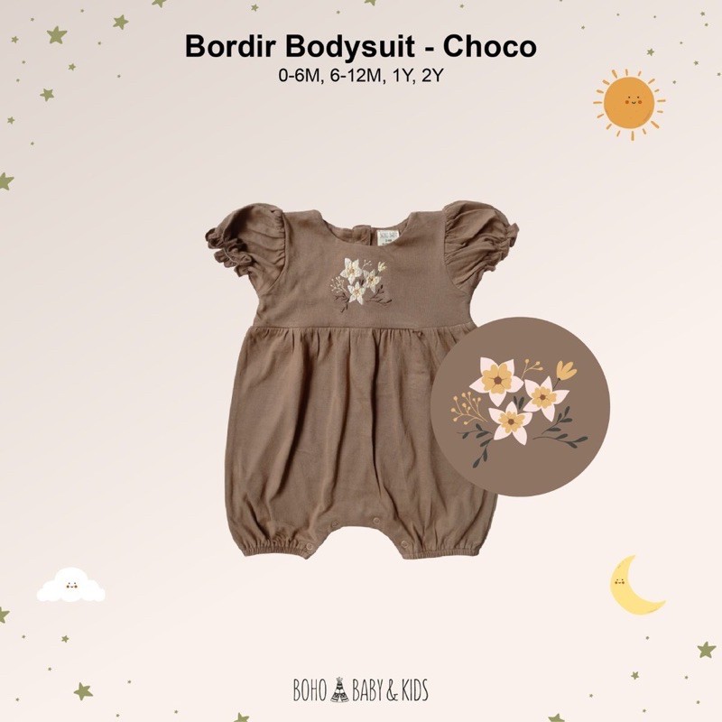 bobobaby bordir bodysuit