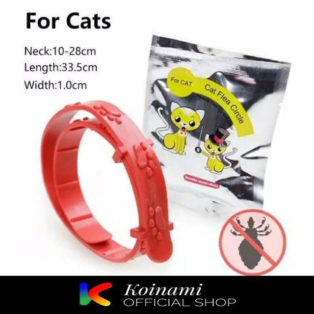 Kalung kutu kucing /  aksesoris kucing / obat kutu kucing / collar for cat