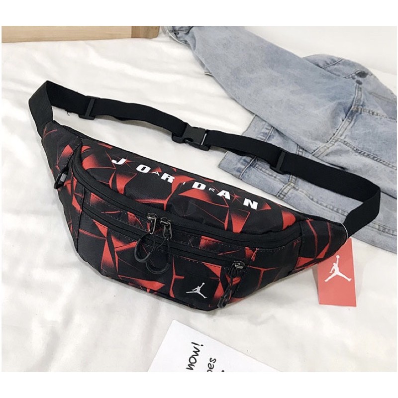 AIR JORDAN WAISTBAG / TAS PINGGANG AIR JORDAN MOTIF