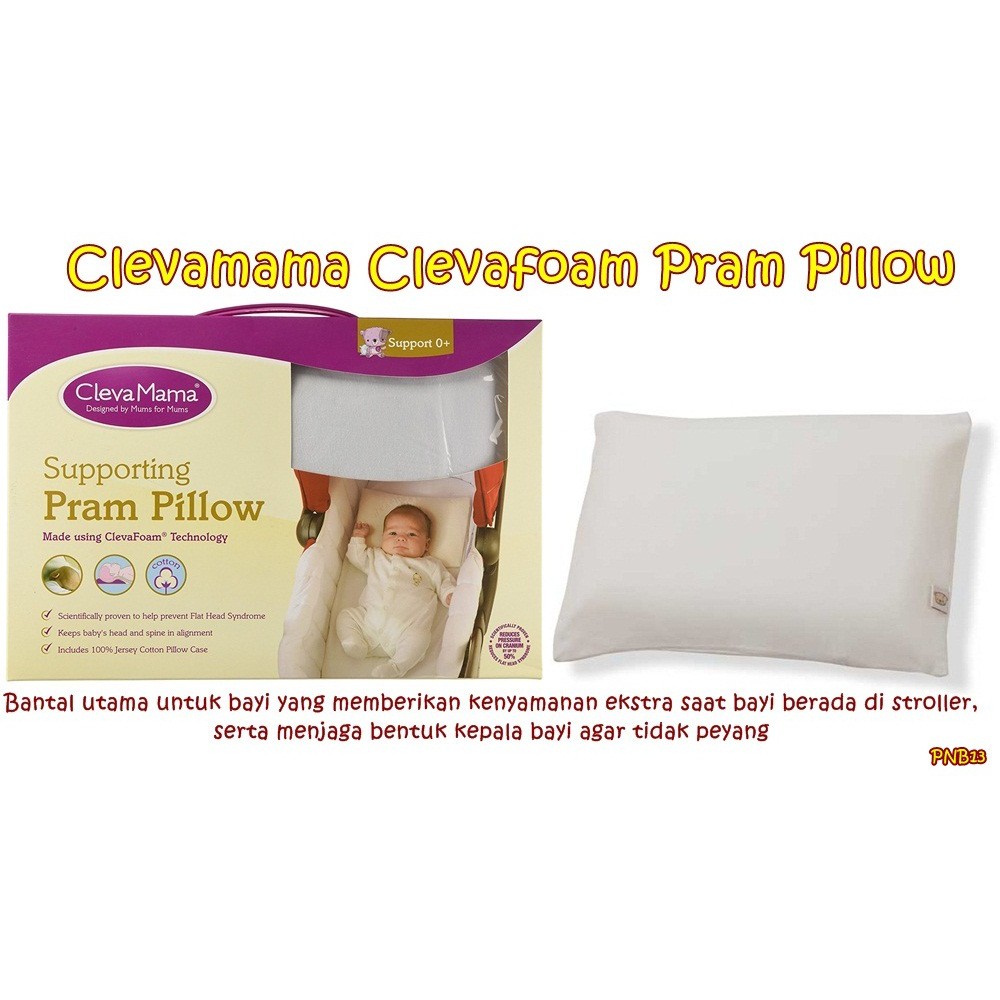 PNB13 BANTAL STROLLER CLEVAFOAM PRAM PILLOW