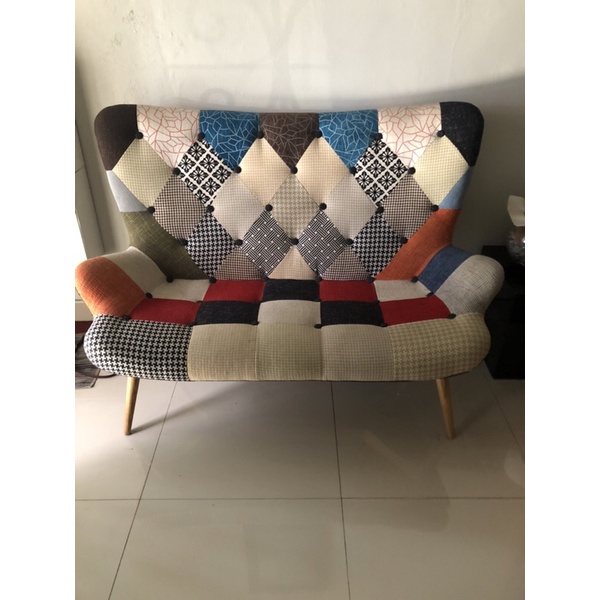 SOFA INFORMA PATTERN PATCHWORK SCANDINAVIAN