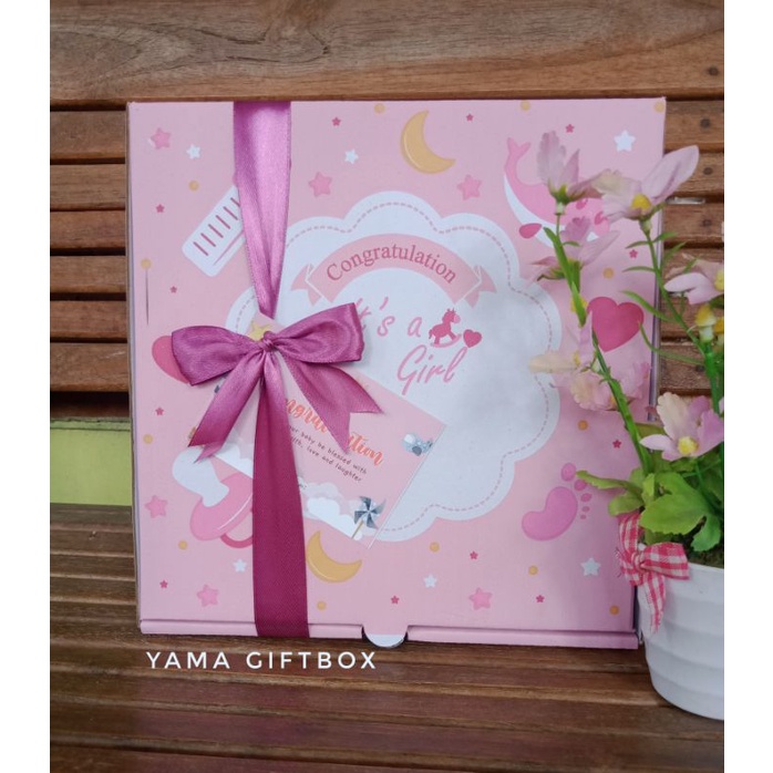 yama giftbox hampers bayi parsel kado kelahiran handuk selimut bayi