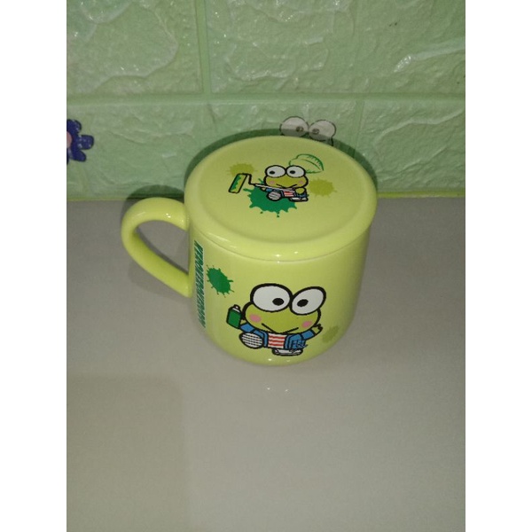 gelas Sanrio Keroppi/keropi