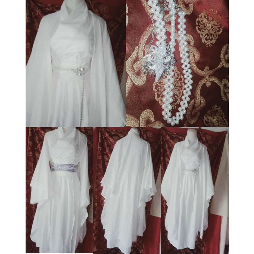 Xie Lian NOVEL VERSION Heaven official blessing Tian Guan Ci Fu Cosplay Costume/Dianxia / Hanfu Cowok