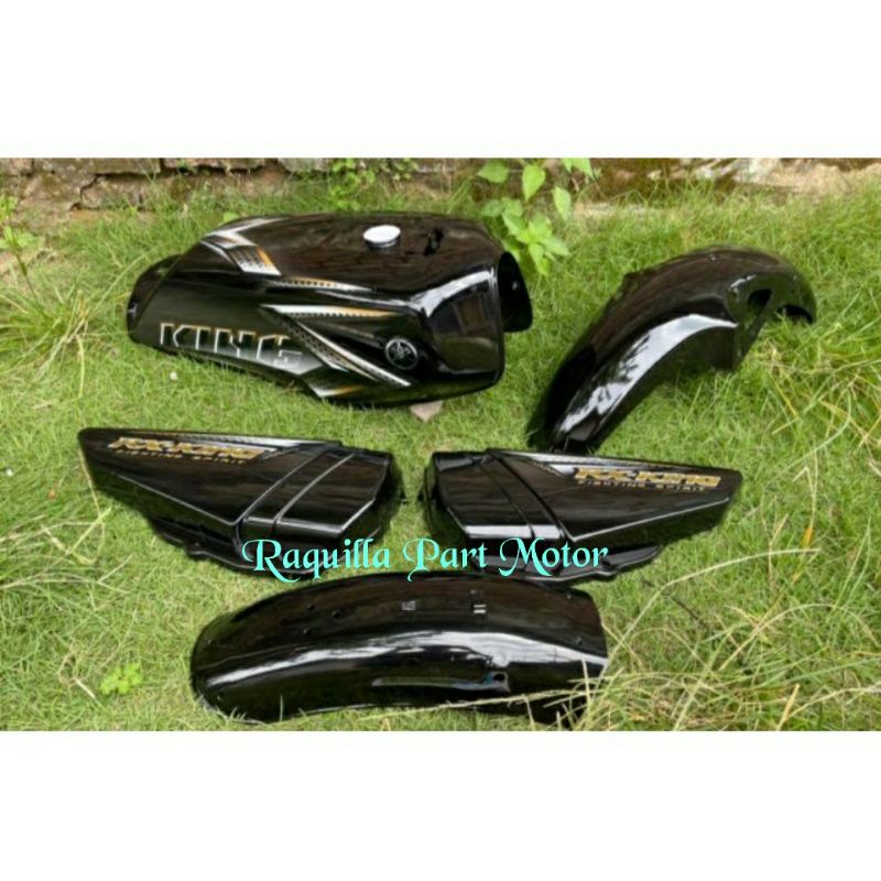 Body Set Rx King Bodi set Tangki Motor RxKing Hitam 2008