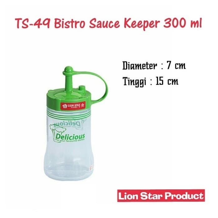 LION STAR Botol Saos Bistro 300 ml