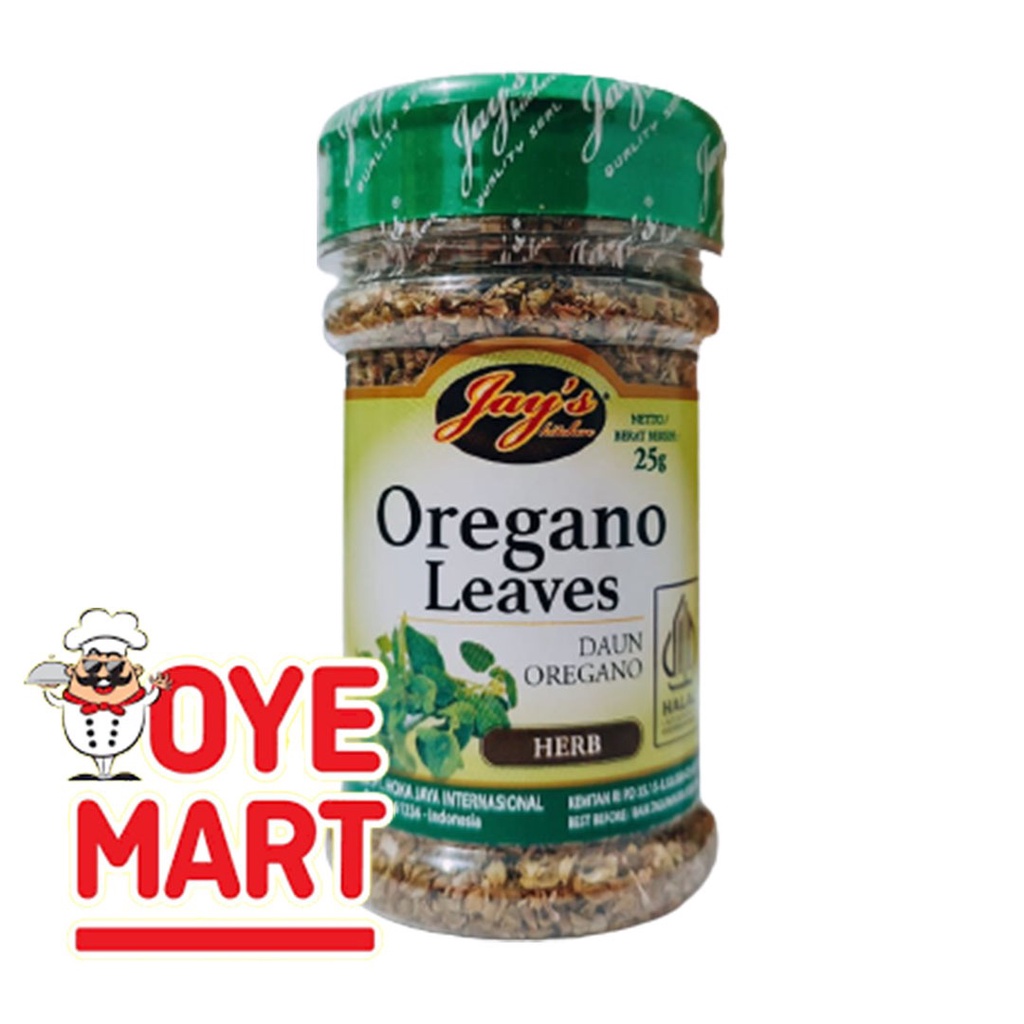 JAYS OREGANO LEAVES 25G1800 / DAUN OREGANO